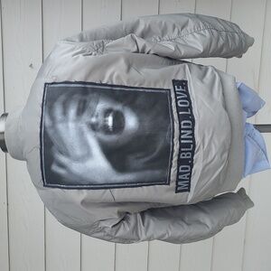 THIRD EYE BLIND x Uniqlo 20th Anniversary Nylon Medium‎ Mens Bomber Jacket RARE